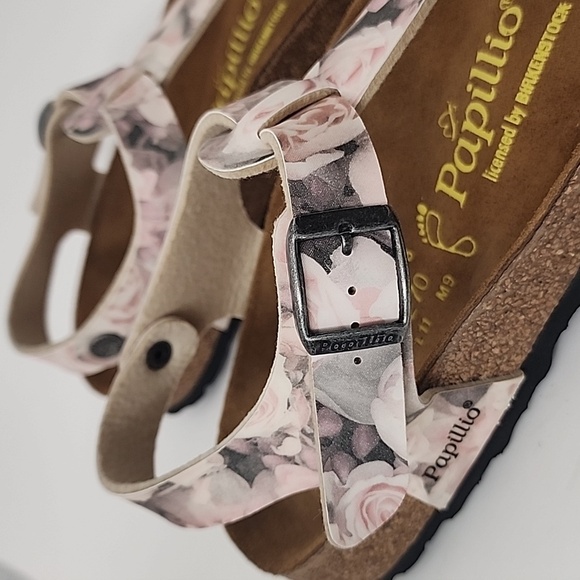 NWOT Papillio Birkenstock Kairo Floral Sandals Size 42 - 11 Regular Width - Picture 15 of 16